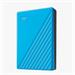 External HDD WD My Passport 2.5'' 4TB USB 3.2 Blue WDBPKJ0040BBL-WESN