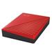 External HDD WD My Passport 2.5'' 4TB USB 3.2 Red WDBPKJ0040BRD-WESN