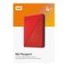 External HDD WD My Passport 2.5'' 4TB USB 3.2 Red WDBPKJ0040BRD-WESN