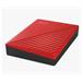 External HDD WD My Passport 2.5'' 4TB USB 3.2 Red WDBPKJ0040BRD-WESN