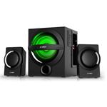 FENDA F&D repro A140X/ 2.1/ 37W/ černé/ BT4.0/ FM rádio/ USB přehrávání/ dálkové ovládání