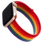 FIXED Nylon Strap pre Apple Watch 44mm/42mm, duhový FIXNST-434-RA