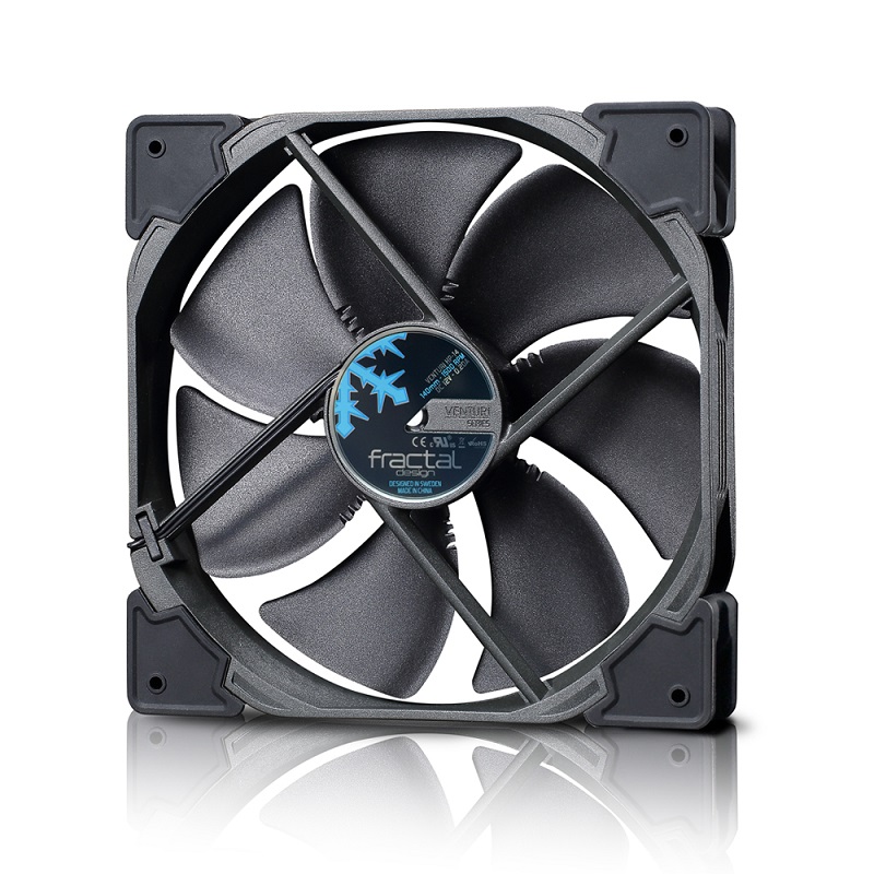 Fractal Design 140mm Venturi HP PWM černá FD-FAN-VENT-HP14-PWM-BK