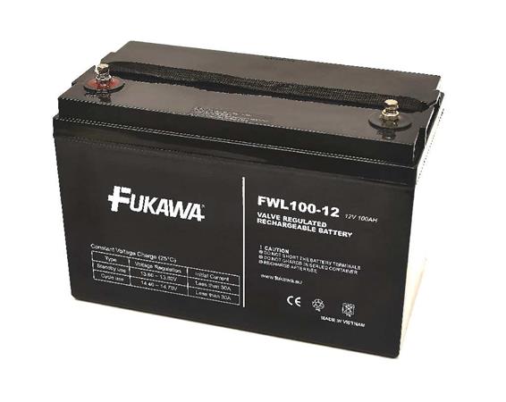 FUKAWA FWL 100-12 (12V/100 Ah - M6) SLA baterie