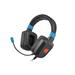 FURY HEADSET FURY RAPTOR WITH MICROPHONE RGB ILLUMINATION - BLACK-BLUE NFU-1584