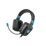 FURY HEADSET FURY RAPTOR WITH MICROPHONE RGB ILLUMINATION - BLACK-BLUE NFU-1584