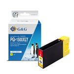 G&G kompatibil. ink s PGI 1500XL, yellow, NP-C-1500XLY/C, pre Canon MAXIFY MB2050, MB2350