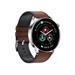 Garett Smartwatch Men Elegance RT světle hnědá kůže MEN_ELEG_RT_LIGHT_BROWN