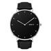 Garett Smartwatch Verona stříbrná, černý řemínek VERONA_SILVER_BLACK_LEATHER