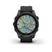 Garmin Fenix 7S PRO Sapphire Solar, Titan Carbon Gray / Black Band 010-02539-25