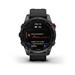 Garmin fenix 7s PRO Solar, Gray/ Black Silicone Band 010-02539-13