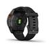 Garmin fenix 7s PRO Solar, Gray/ Black Silicone Band 010-02539-13