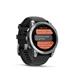 Garmin fenix E - 47mm, AMOLED, Slate Gray Steel/Black, Black band 010-03025-01