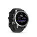 Garmin fenix E - 47mm, AMOLED, Slate Gray Steel/Black, Black band 010-03025-01