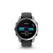 Garmin fenix E - 47mm, AMOLED, Slate Gray Steel/Black, Black band 010-03025-01