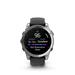 Garmin fenix E - 47mm, AMOLED, Slate Gray Steel/Black, Black band 010-03025-01