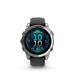 Garmin fenix E - 47mm, AMOLED, Slate Gray Steel/Black, Black band 010-03025-01