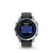 Garmin fenix E - 47mm, AMOLED, Stainless Steel/Graphite, Black band 010-03025-00