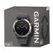 GARMIN GPS chytré hodinky fenix5 Silver Optic, Blue band 010-01688-01