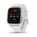 Garmin Venu® Sq 2, Cream Gold / White silicone band 010-02701-11