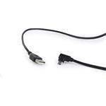 GEMBIRD Double-sided angled Micro-USB to USB 2.0, 1.8 m, black CC-USB2-AMMDM90-6