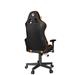 GEMBIRD Gaming chair / herní křeslo SCORPION 04, černá sítovina, oranžová kůže POŠKOZEN OBAL GC-SCORPION-04X#obal