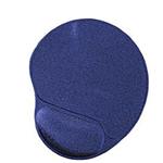 GEMBIRD Gel mouse pad with wrist support, blue MP-GEL-B