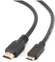 Gembird High speed HDMI-HDMI mini kábel M/M, pozlátené konektory, 1.8m CC-HDMI4C-6