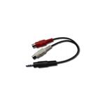 Gembird kábel audio stereo minijack -> 2x RCA (CINCH) samica 0,2M