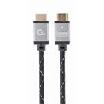 Gembird kábel HDMI High speed (M - M), séria Select Plus, Ethernet, pozlátené konektory, 7.5 m CCB-HDMIL-7.5M