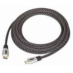 Gembird kábel prémiový HDMI, standard speed (M - M), pozlátené konektory, opletený, 4.5 m, blister CCPB-HDMI-15