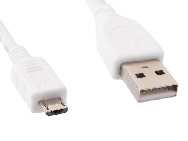 Gembird micro USB 2.0 kábel AM-MBM5P 0.5m, biely