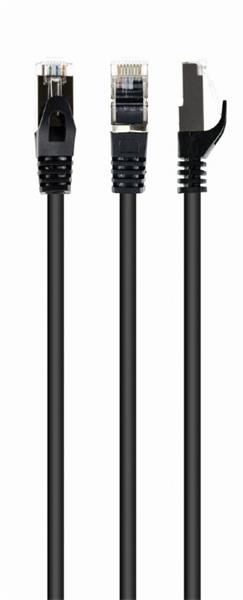 GEMBIRD Patch kabel S/FTP CAT6, 1,5m, černý PP6A-LSZHCU-BK-1.5M