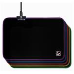 Gembird Podložka pod myš látková černá, MP-GAMELED-M, USB, RGB podsvícení, herní, 250x350mm POD0521G9