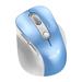 GENIUS Ergo 9000S Pro Light Blue/ duální Bluetooth + 2,4GHz/ 2400 dpi/ bezdrátová/ 6tlačítková/ tichá/ modro 31030039401