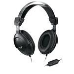 Genius, HS-M505X, slúchadlá s mikrofónom, ovládanie hlasitosti, čierna, 3.5 mm jack 31710058101