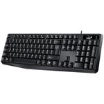 Genius KB-117 COPILOT, klávesnica CZ/SK, klasická, vode odolná typ drôtová (USB), čierna, nie 31310016415