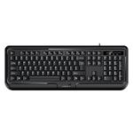 Genius KB-118 II COPILOT, klávesnica CZ/SK, klasická, vode odolná typ drôtová (USB), čierna 31310051411