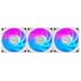 Gigabyte AORUS EZ CHAIN FAN 120 ICE, ARGB, white, 3-Pack GP-ECFAN1203 ICE 