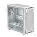 Gigabyte case C102 GLASS ICE, mATX, Mid Tower, white GB-C102GI