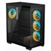 GIGABYTE case C500 PANORAMIC STEALTH, ATX, Mid Tower, black GB-C500P ST