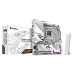 GIGABYTE MB Sc AM5 B850M A ELITE WF6E ICE, AMD B850, 4xDDR5, 1xDP, WiFi, mATX