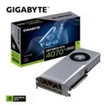 GIGABYTE VGA NVIDIA GeForce RTX 4070 Ti SUPER AI TOP 16G, 16G GDDR6X, 3xDP, 1xHDMI GV-N407TSAI TOP-16GD