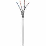 Goobay kabel S/FTP, Cat6, lanko, LSOH, 100m - šedá W.93954