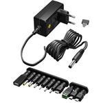 goobay Univerzální napájecí adaptér 230V/3-12V stejnosměrný max. 27W 2,25A ppadapter-154