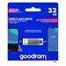 GOODRAM Flash Disk 32GB ODA3, USB 3.2, stříbrná ODA3-0320S0R11