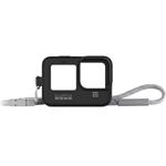 GoPro Sleeve + Lanyard (HERO9, HERO10 Black) Black ADSST-001