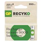 GP AAA ReCyko 950 mAh, nabíjecí (HR03) , 4 ks 1032124090