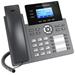 Grandstream GRP2604P SIP telefon, 2,48" LCD podsv. displej, 6 SIP účty,10BLF tl., 2x1Gbit porty, PoE