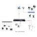 Grandstream UCM6204, IP PBX, 4 FXO, 2 FXS, 2xGb RJ45, PoE+, USB